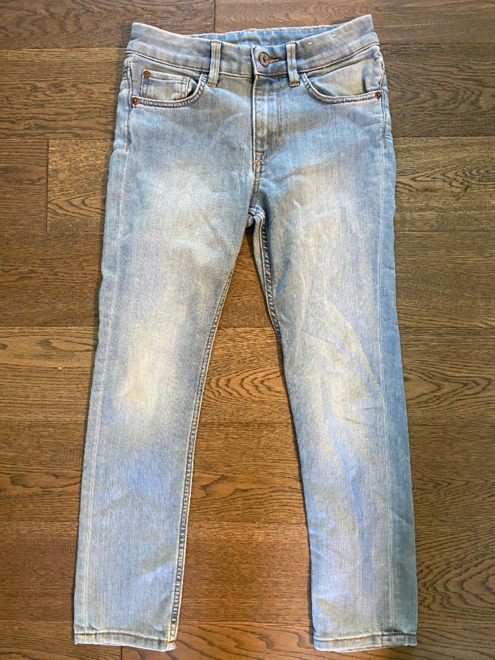 EUC: Kids H&M &Denim Light Wash Skinny Fit Jeans - Size 9-10Y *BACK TO SCHOOL*